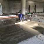 CrossFit Plzeň - betonování podlah